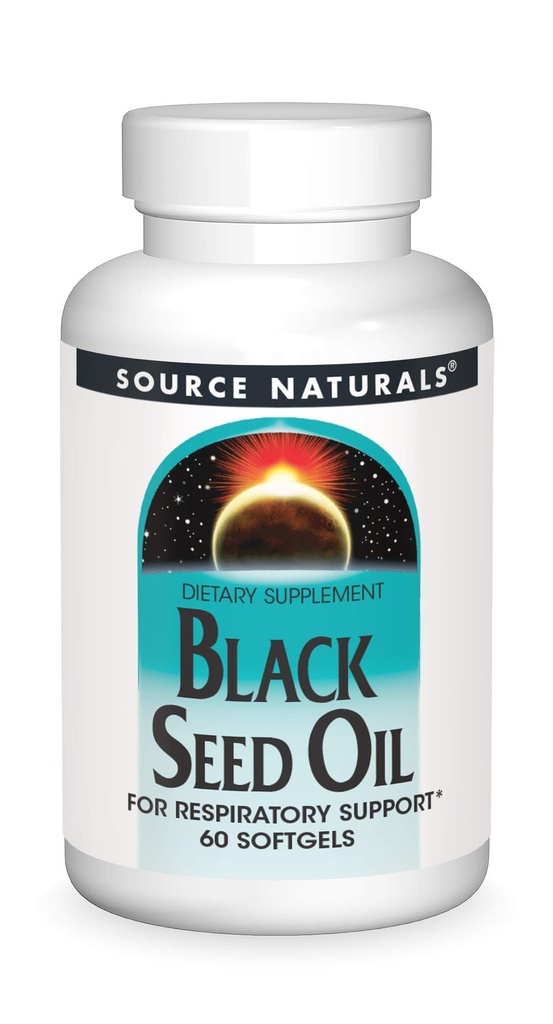 Zdroj Naturals Black Seed Oil for Respritory Support* - 60 Softgels