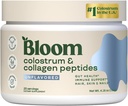 Bloom Nutrition Bovine Colostrum prášok s vitamínom B-12 pre zdravie Gut, Immune Support, Rast vlasov a krása doplnok 