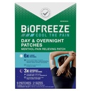 Biofreeze Day & Jednodňová úľava od bolesti Patches, Mentol Pain Patches for Artritída & Muscle Pain Relief, Pohodlné a flexibilné tkaniny Pobyty na mieste, FSA/HSA oprávnené, 9 Patches (6 dní, 3 noci)