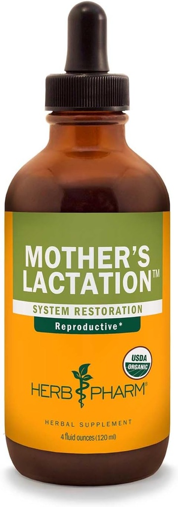 Herb Pharm Matka Laktácia Tekutá bylinná formula s senovka grécka tekutý extrakt - 4 Ounce