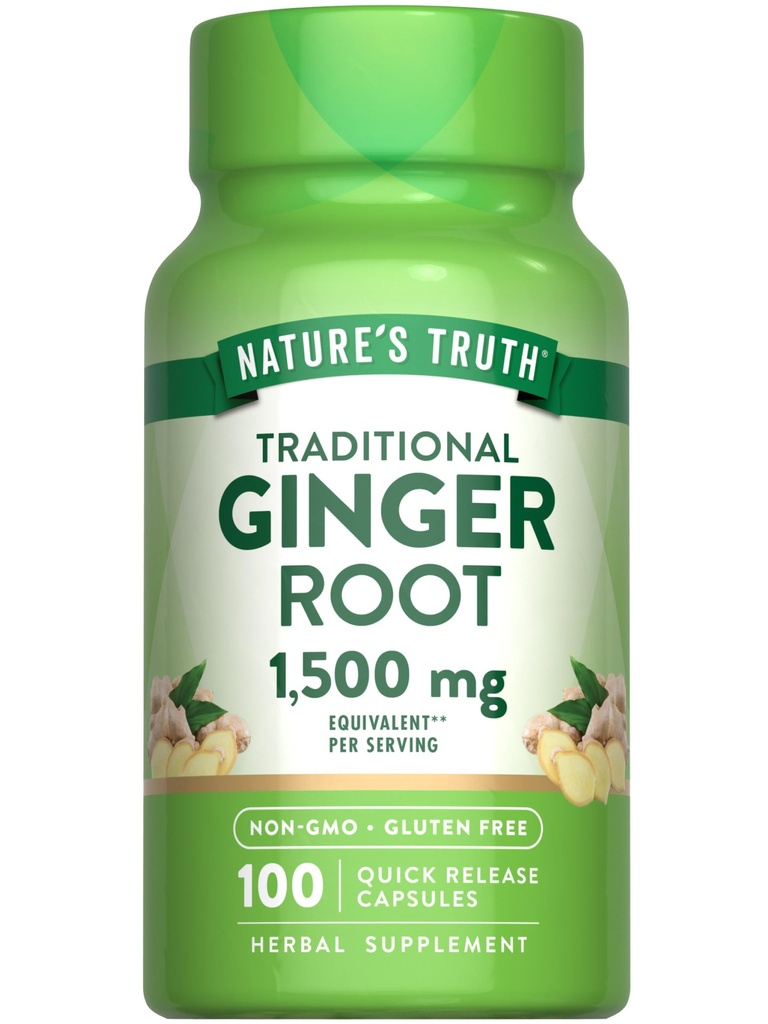 Nature's Truth Ginger Root Capsules 