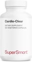 Supersmart - Cardio Clear (Garlic EDTA Supplement) - s Malic Acid, Vápnik disodný EDTA, Horčík, Hypromelain 