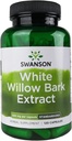Swanson White Willow Bark Extract - Podporuje spoločnú podporu a svalovú úľavu - Štandardizovaný na 15% salicínu - Prírodné doplnok bez podráždenia žalúdka - (120 kapsuly, 500mg každý)