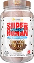 ALPHA LION Superhuman Swhey Protein Powder, Great Ochutnávka Pure Swhey Protein Isolát, Nízky cukor, No Bloat Post Cvičenie, Svalové zotavenie a rast (28 Slúži, Kakao Buffs)