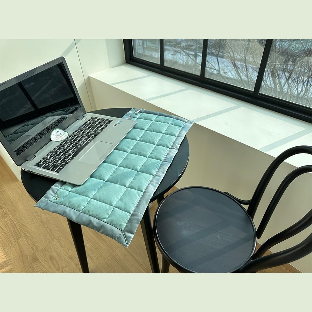 Uzemnenie Veľká multi Padová neladený oceľ tkaniny, 24x16 palcov (Mint)