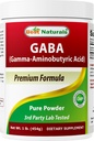 Najlepšie prírodné GABA (Gamma Aminomasová kyselina) Čistý prášok 1 libra