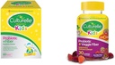 Culturelle Kids Probiotic + Fiber Pakets (Ages 3+) - 60 Počet a denné probiotiká pre deti + Veggie Fiber Gummies (Ages 3+) - 30 Počet - Tráviace zdravie a imunitná podpora Berry chuť s vitamínom C