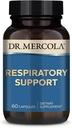 Dr. Mercola Respiratory Support Diétary Supplement, 30 Servings (60 kapsúl), Antioxidant a Immune Support, Non GMO, Soy Free, Gluten Free