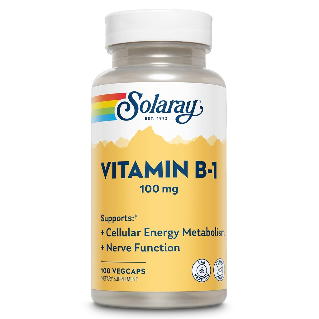 SOLARAY vitamín B-1 100 mg 100 mg