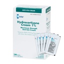Glóbus (Box 144 Hydrokortizón 1% Maximálna sila krém, (0,9 g Single Paket) Anti-svrbiaci krém pre začervenanie, opuch, svrbenie, vyrážka, Bug/Mosquito Bites, Ekzém, hemoroidy a viac