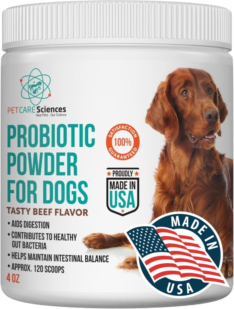 Approx 120 Slúži psie probiotické prášok - Probiotiká a tráviace enzýmy doplnok a pes trávenie podporu - Made in The USA
