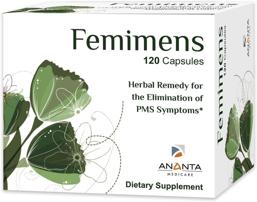Ananta Medicare FEMIMENS Bylinná liečba pre Eliminácia príznakov PMS, Dietary Supplement - 120 Kapsule