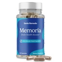 Santo Remedio Memoria, Brain Health Booster, pomáha posilniť neurónové spojenia, pomáha zlepšiť pozornosť, pamäť, a koncentrácia, 30 Servisov, Gluten zadarmo, non-GMO