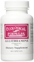 Ekologické formuly Allitiamín Vitamín B1 50 Mg, biela, 60 Počet