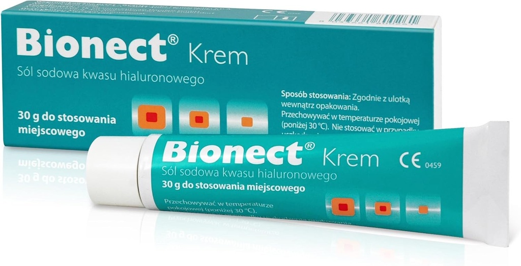 BIONECT krém na podráždenú a poškodenú pokožku, zmierňuje akútne a chronické hojenie rán Fidia