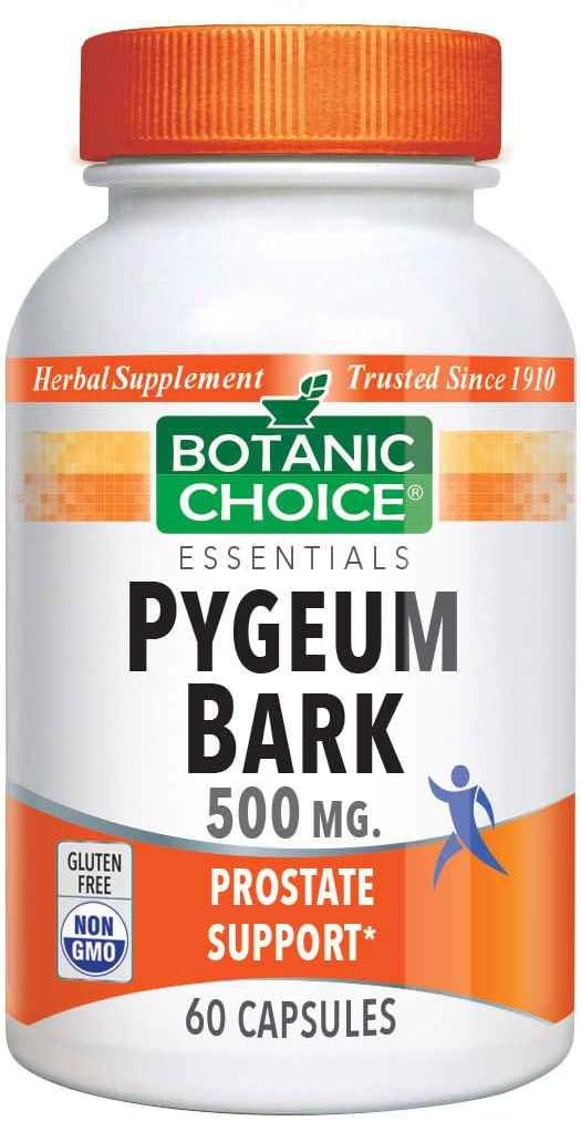 Botanická voľba Pygeum Bark 500 mg, 60 kapsúl