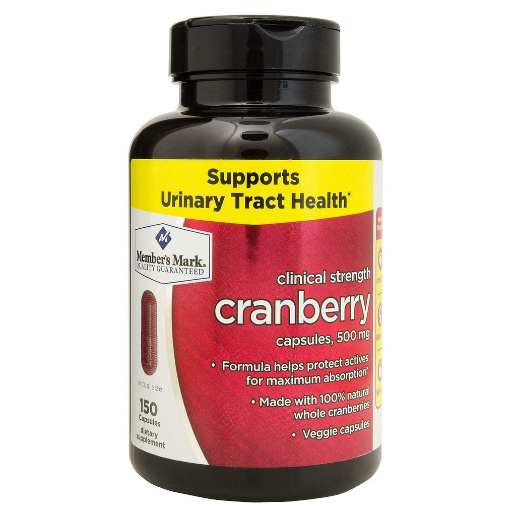 Členovia Mark Klinická sila Cranberry, 500mg