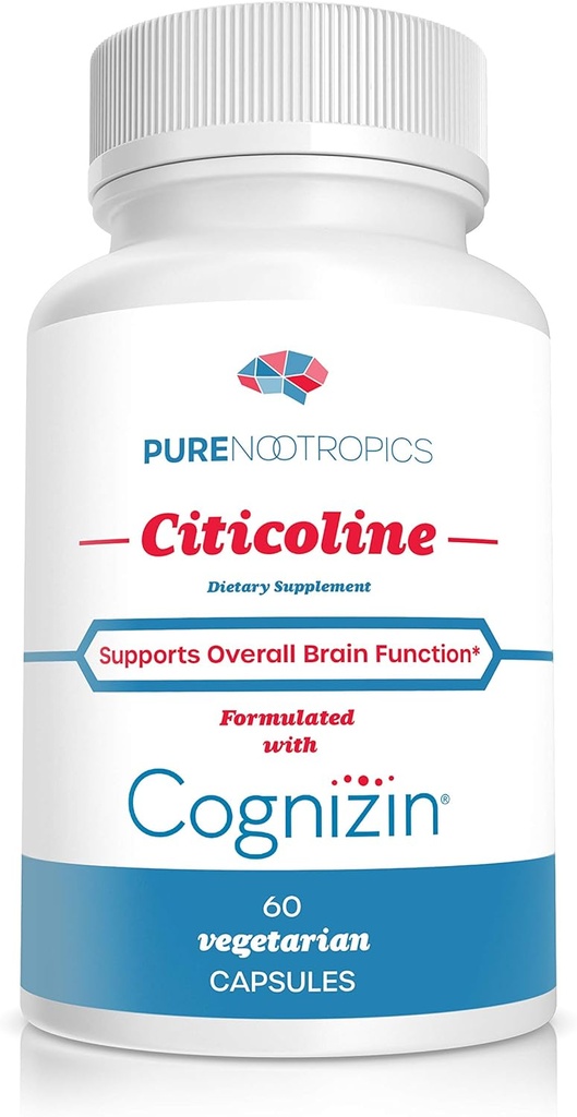 Pure Nootropics - CDP Choline (Citicoline) Kapsule 300 mg Kapsule 