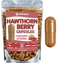 Hawthorn Berry Powder Kapsule - 360 Počet (6 mesiacov dodávky) - Premium Hawthorn Berry Kapsule od Kardiovaskulárna podpora - Hawthorne Berry Powder - Ideálne Hawthorne Supplement pre mužov a ženy