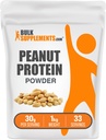 BulkSupplementments.com arašidová múka Proteín prášok - defffated arašidová múka, arašidový proteín prášok - arašidový proteín múka, bez lepku, 30g na porciu, 1kg (2,2 lbs) (Pack of 1)