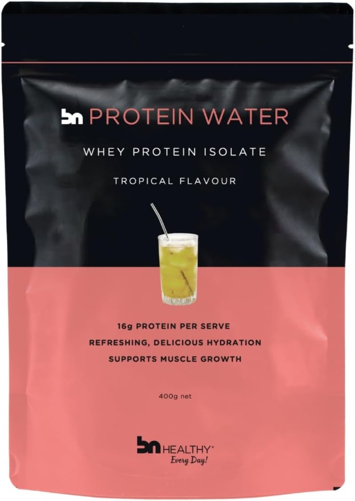 BNZealthy Delicious Wheey Protein Powder - Tropical - Premium Srvátka Izolát pre najvyššiu koncentráciu bielkovín - bezcukrový vzorec pre riadenie hmotnosti