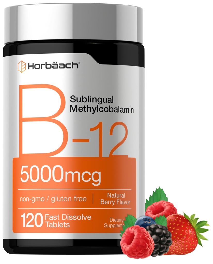 Horbäach B12 Vitamín 5000 mcg 