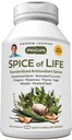 ANDREW LESSMAN Spice of Life 60 Kapsule - Osem vedecky stanovených extraktov, koncentráty. Zdravie-Podpora korenia. cesnak, kurkumín, Oregano, rozmarín, šalvia, tymián, horčicové semeno, Wasabi
