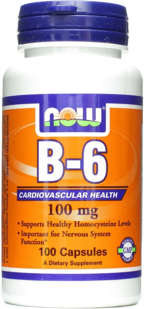 Teraz Foods B6 100mg kapsuly, 100 CT