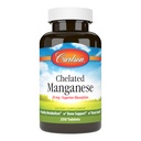 Carlson - oneskorený mangán, 20 mg - superabsorpcia, zdravý metabolizmus, kostná podpora a zdravie mozgu, 250 tabliet