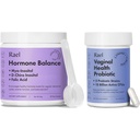 Rael doplnok pre ženy Bundle - Hormone Balance, Fertility & Ovarian Support (30 dní dodávky) & Probiotiká, Tráviace enzýmy, močových ciest zdravie (30 dní dodávky)