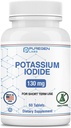 Káliumjodid Tablety 130 mg Košer Iodine Tablety, T Support