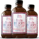 Andi Lynn a LittleBerry, bazový sirup pre deti s vitamínom C a zinkom, rýchla imúnna podpora bylinné doplnky, 4 oz (3-Pack)