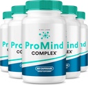 Rize laboratória ProMind Complex Supplement, Organická pamäť Podpora Formula pre posilnenie mozgu, používa sa na zvýšenie pamäte - balenie 5(300 Kapsule)