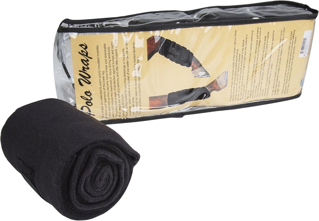 Intrepid International Polo Wraps for Horses Set of 4 Cotton Bandage Wrap, Horse Leg Wraps, Vet Wrap for Horses, Conse Size, Cvičenie Tréning Bandage
