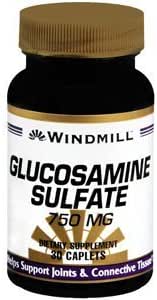 Veterný mlyn GLUCOSAMINE SULFATE 750MG 30 kapsuly