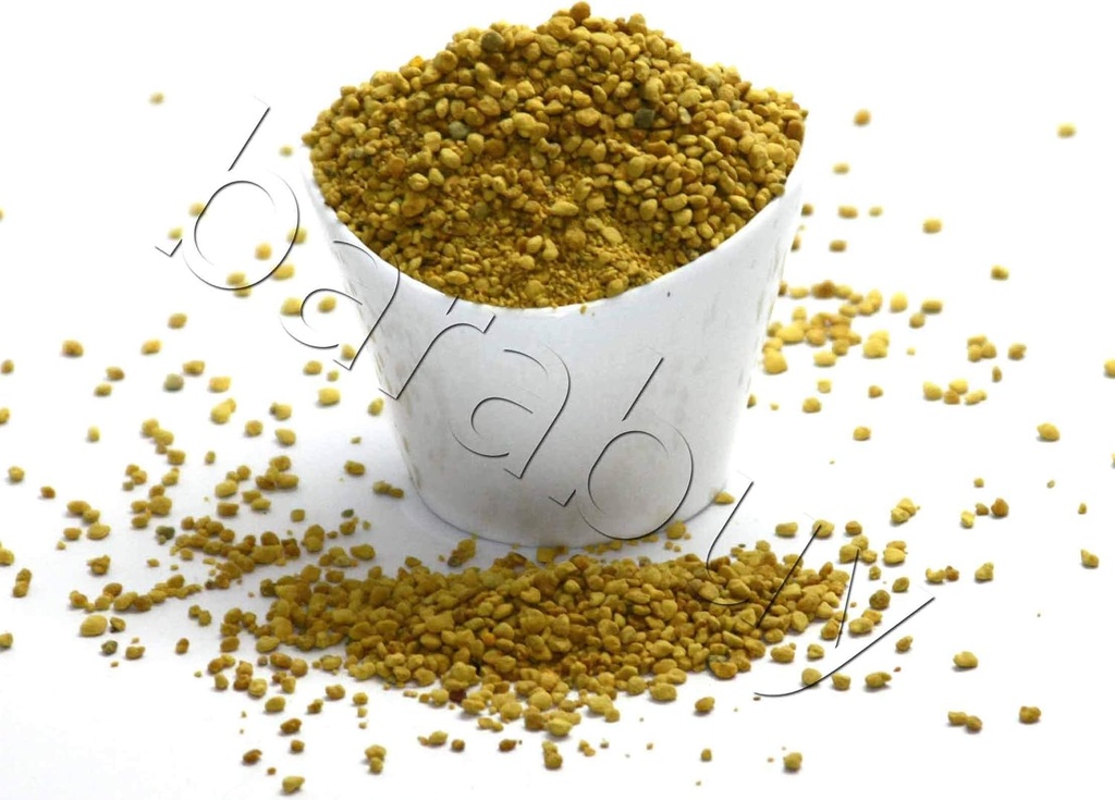 Vlna značka BEE Pollen 100% čistá prírodná nespracovaná včela peľ Granulát 5 lbs, žltá, balenie po 1