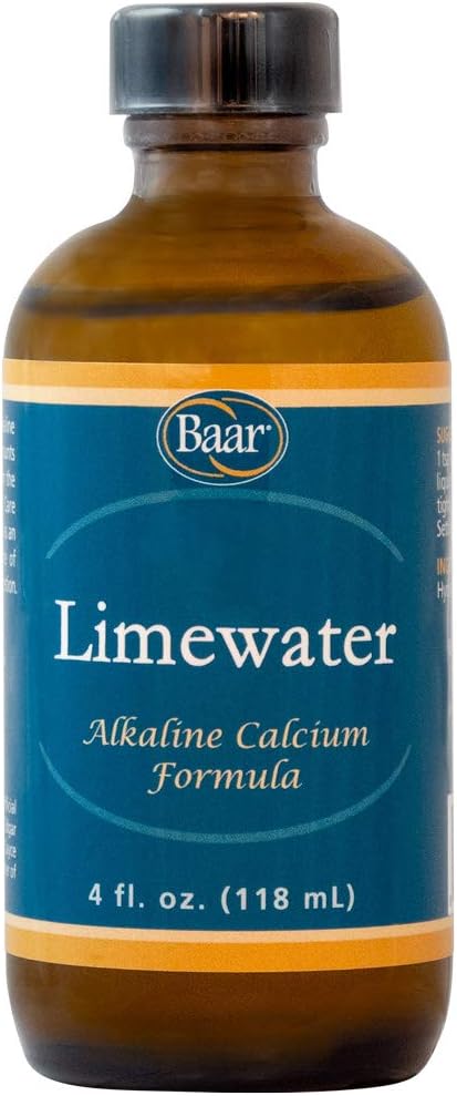 Baar vápenná voda, alkalická vápenatá formula, koncentrát, 4 oz