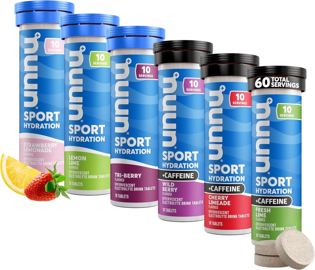Nuun Sport + Caffeine Electrolyte Tablety 