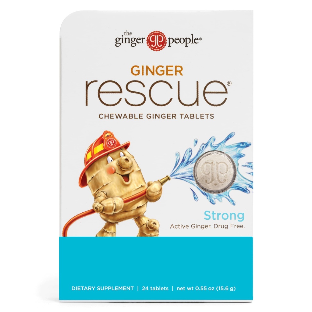 Zázvor Rescue Chewable Tablety podľa zázvor ľudí 