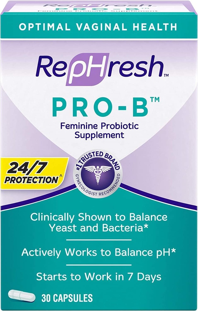 Rephresh Pro-B Probiotic Feminine Supplement - 30 ea (Späť z 2)