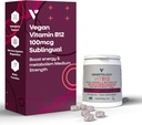 Vegánsky vitamín B12 Sublingválny doplnok 