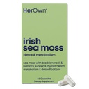Jej vlastné írske morské Moss Capsules, Burdock Root, Bladderwrack, Detox, Metabolizmus, Imunitná podpora, Zdravie kože, Prírodná podpora kĺbu, Nutrient Rich Superfood High v mineráloch, 60 Počet