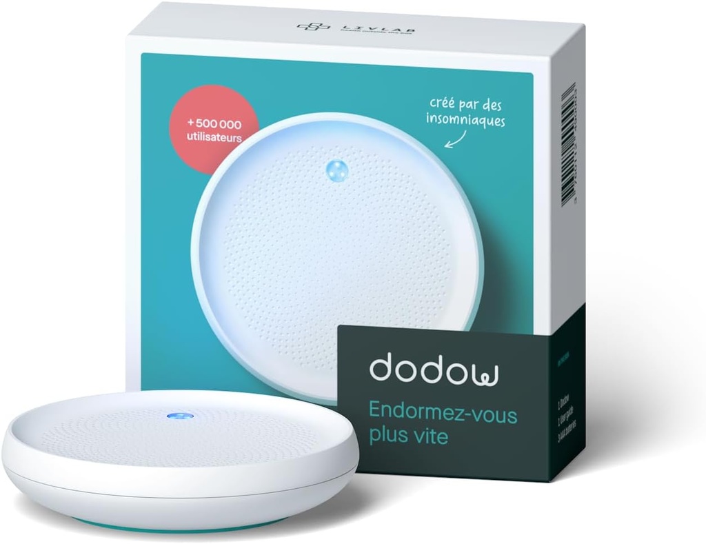 Dodow pomôcky na spánok - viac ako 1 milión užívateľov padá Asleep Rýchlejšie s Dodow!