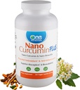 One Planet Nutrition Nano Curcumin Plus 500 mg Veggie Capsules (240 Servings), Nano Curcumin s Boswelliou pre vysokú absorpciu, podporuje spoločné a imunitné zdravie, non-GMO, Vegan, Gluten-free
