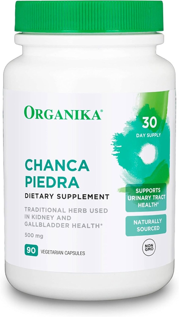 Organika Chanca Piedra 500 mg - Podpora močových ciest, podpora obličiek a žlčníka, Diuretiká, Čistenie- 90 vkaps