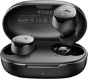 TOZO bezdrôtové earbuds Build in Mic Clear Calls Ergonomic Light Weight Bluetooth 5.3 in Ušné slúchadlá Nepremium Stereo Sound Ušné Budy 30H Playtime with 32 EQs via APP