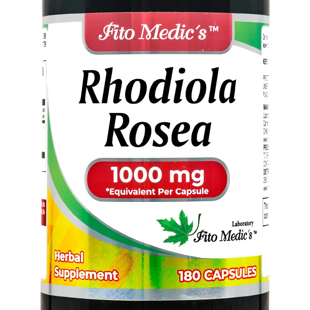 Lab - rhodiola rosea - rhodiola rosea Supplement -180 Caps - Ultra vysoká absorpcia.
