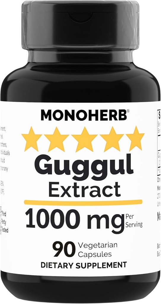 MONOHERB Guggul Extract 1000 mg - 90 Vegetariánske kapsuly