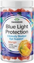 Swanson Mango Lutein a Zeaxantin Blue Light Protection Gummies - 60 Gummy - Vegan Vision Supplement for Retinal and Macular Health