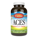 Carlson - ACES, vitamíny A, C, E + selén, bunkové zdravie a imunitná podpora, antioxidant, 200 softgelov